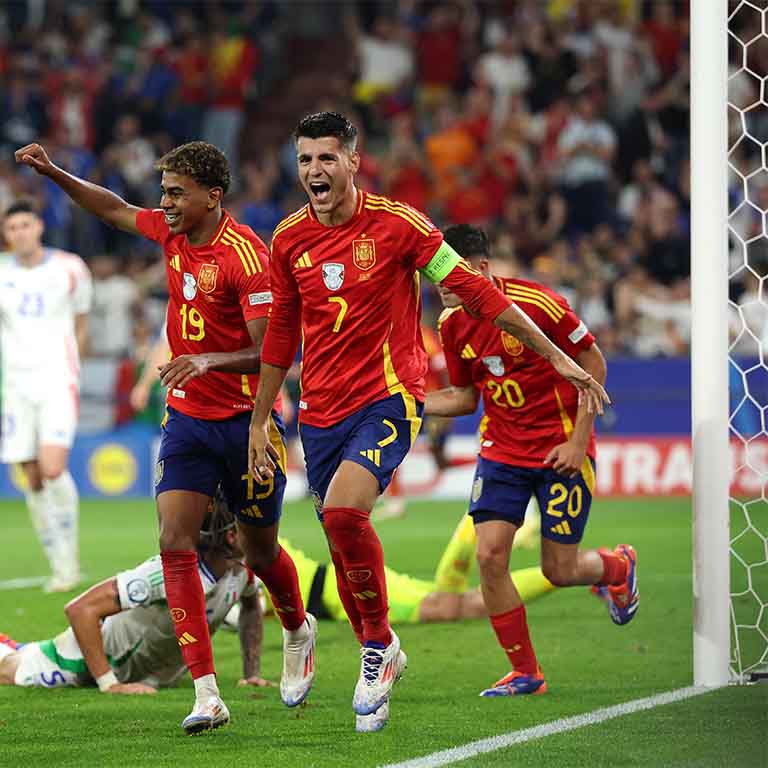 España Avanza Con Autoridad en la Euro 2024 Tras Victoria Crucial Sobre Italia